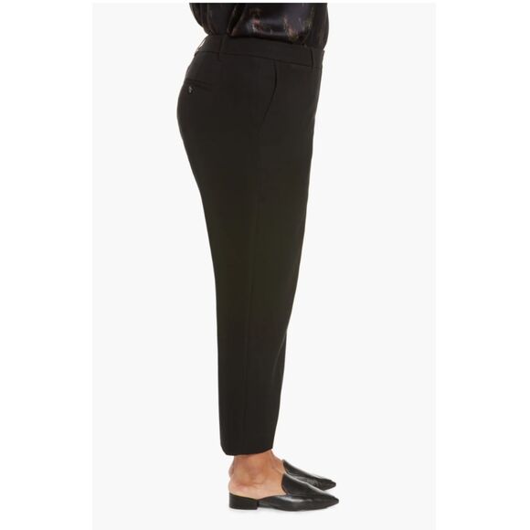 NWT Vince Soft High Waist Tailored Black Trousers Pants Plus Size Size 18 - Picture 10 of 10